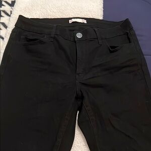 Classic Black Women's Jeans crop